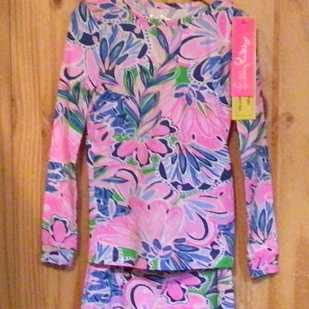 Lilly Pulitzer Sammy PJ set size 6 NWT